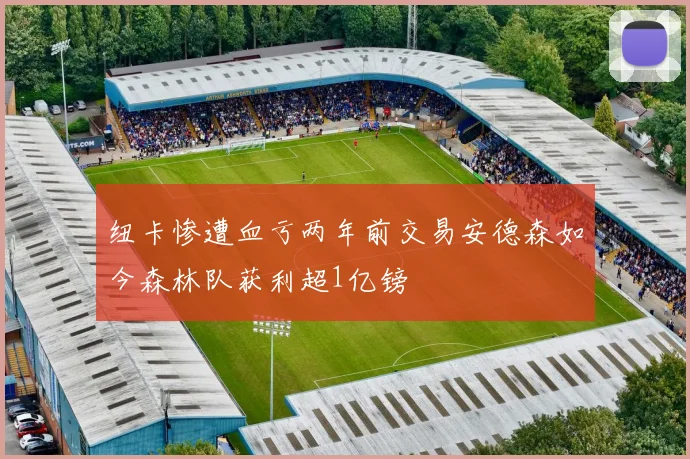 纽卡惨遭血亏两年前交易安德森如今森林队获利超1亿镑